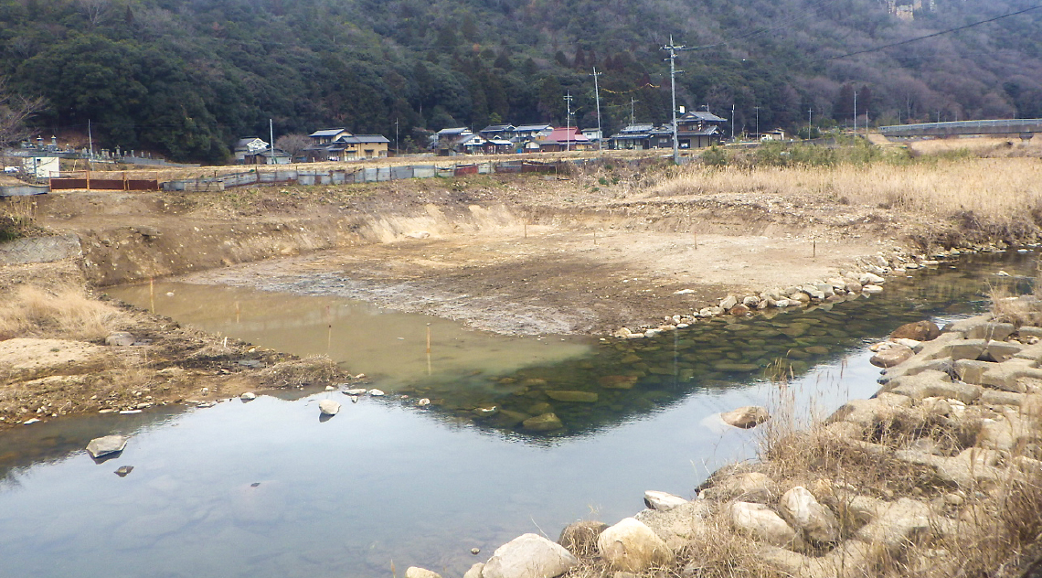 単県 河川工事（河道掘削）